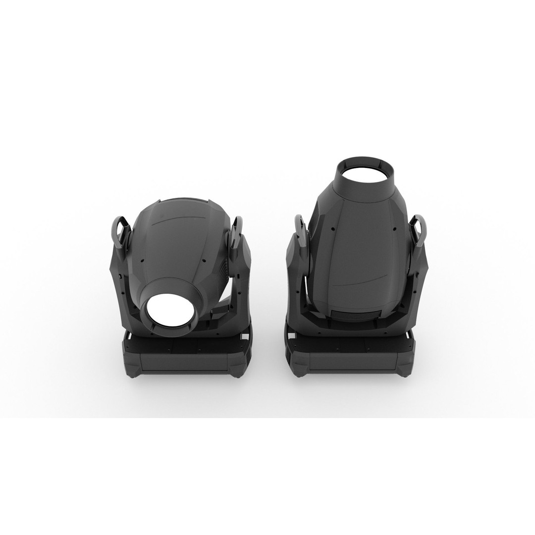 Martin Viper 3D Model – Low Poly Concert Stage Spotlight, FBX, OBJ - View 3