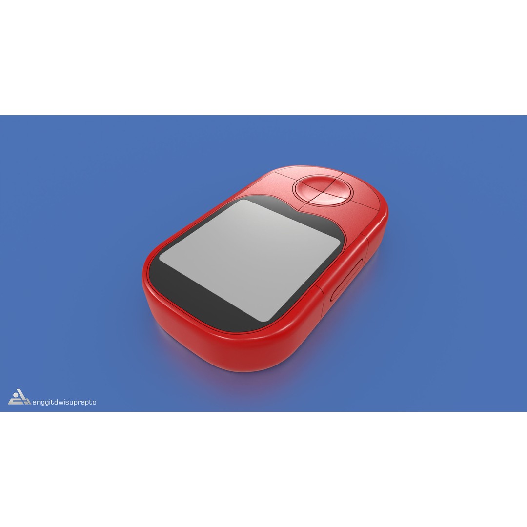 Glucose Monitor 3D Model – Realistic Electronics Asset, FBX - View 16