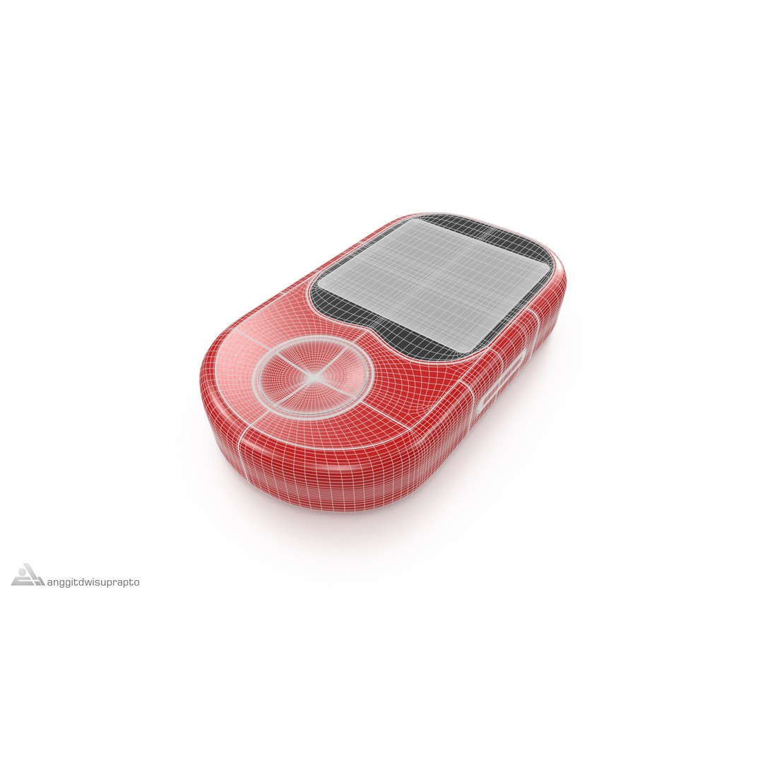 Glucose Monitor 3D Model – Realistic Electronics Asset, FBX - View 6