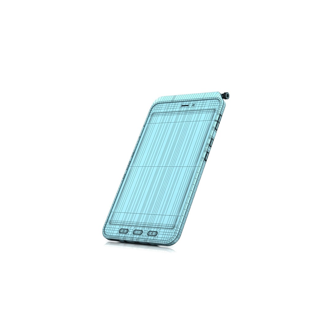 Samsung Galaxy Tab Active 5 3D Model – Low Poly Game Asset, FBX, OBJ - View 32