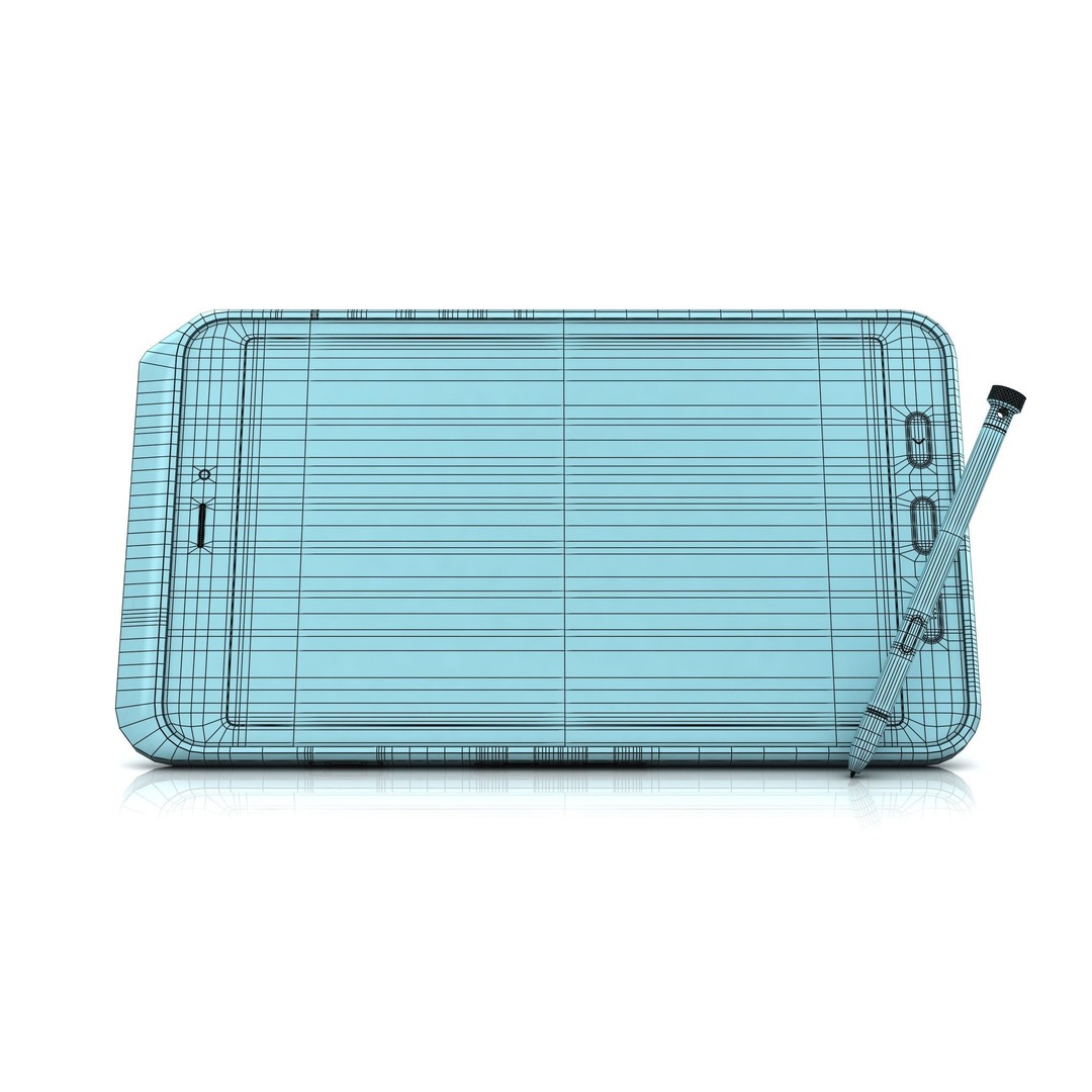 Samsung Galaxy Tab Active 5 3D Model – Low Poly Game Asset, FBX, OBJ - View 33