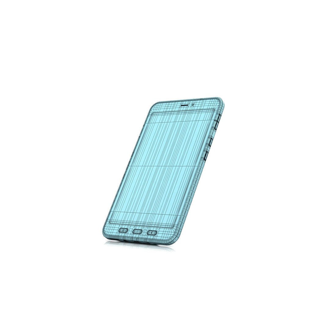 Samsung Galaxy Tab Active 5 3D Model – Low Poly Game Asset, FBX, OBJ - View 44