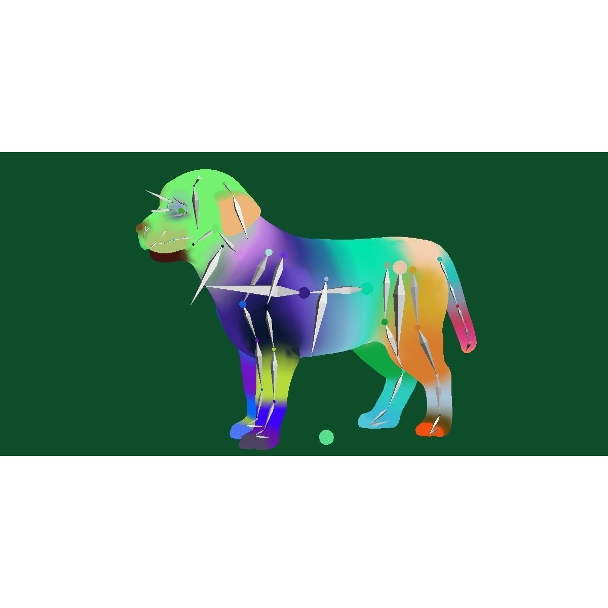 Belgian Shepherd Puppy - Game-Ready 3D Model - View 14