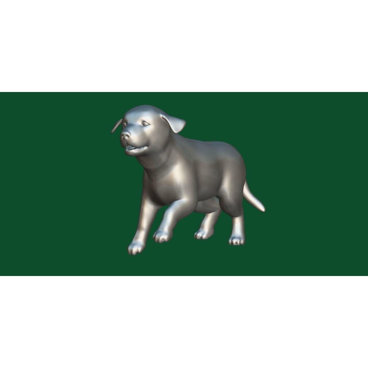 Belgian Shepherd Puppy - Game-Ready 3D Model - View 23