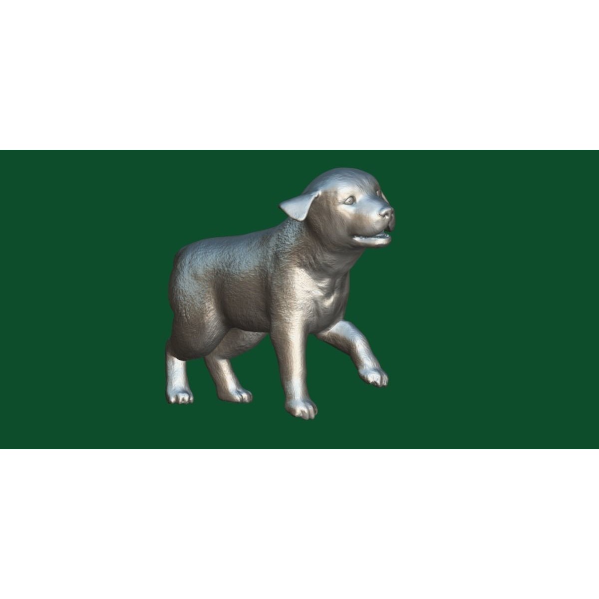 Belgian Shepherd Puppy - Game-Ready 3D Model - View 5