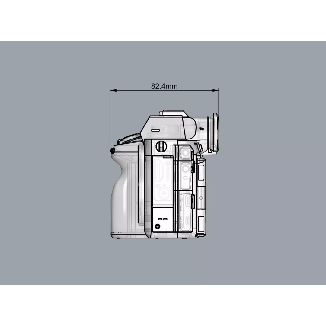 Sony Alpha 7R V 3D Model – High-Quality Camera Asset, FBX, OBJ - View 22