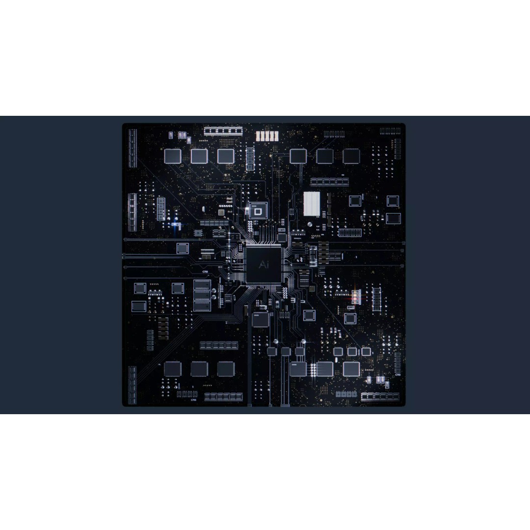 Circuit Board 3D Model – High Poly Textured Asset, Blender, FBX, OBJ - View 18