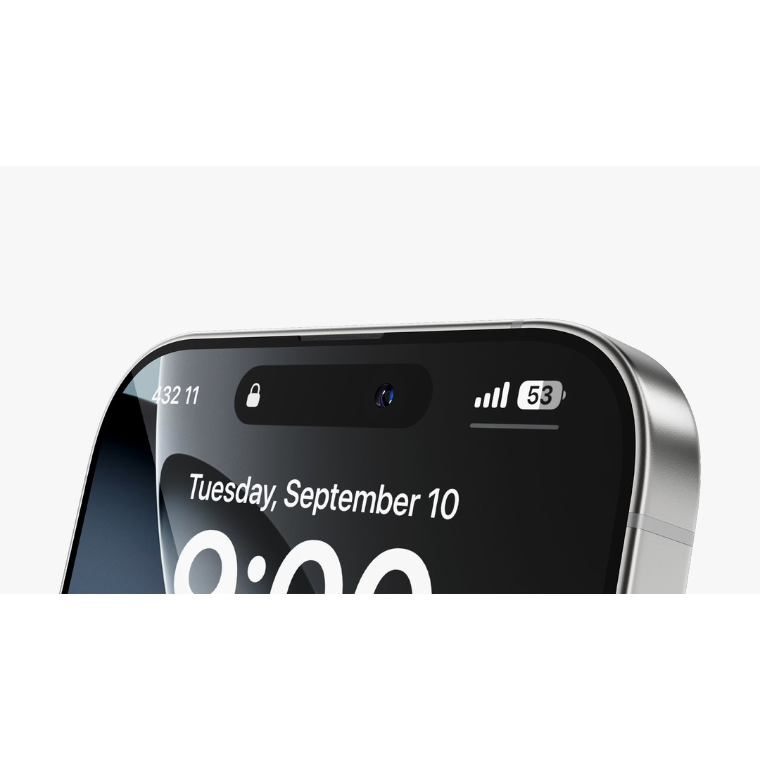 Apple iPhone 16 Pro 3D Model – High Poly PBR Asset, FBX & OBJ - View 13