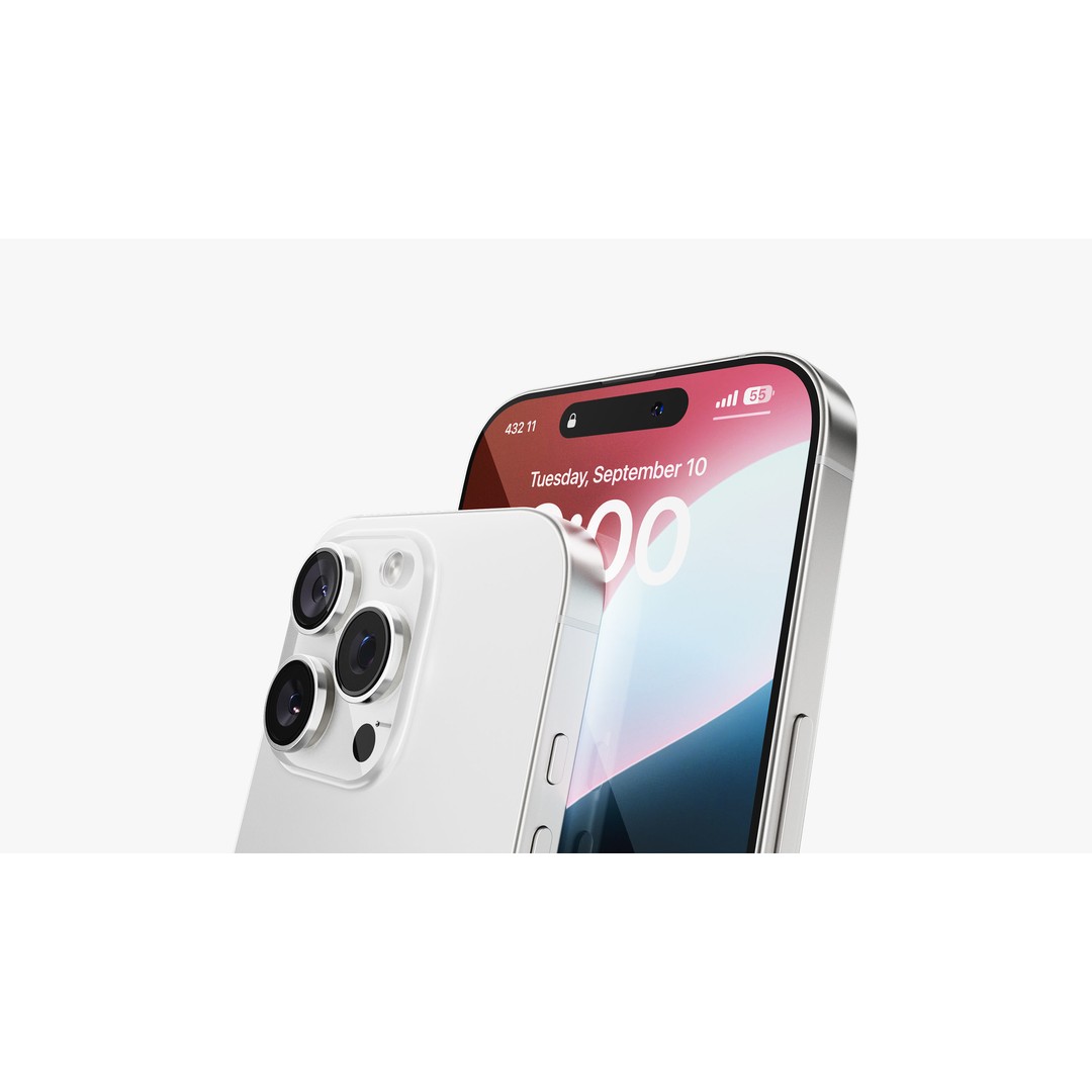 Apple iPhone 16 Pro 3D Model – High Poly PBR Asset, FBX & OBJ - View 15