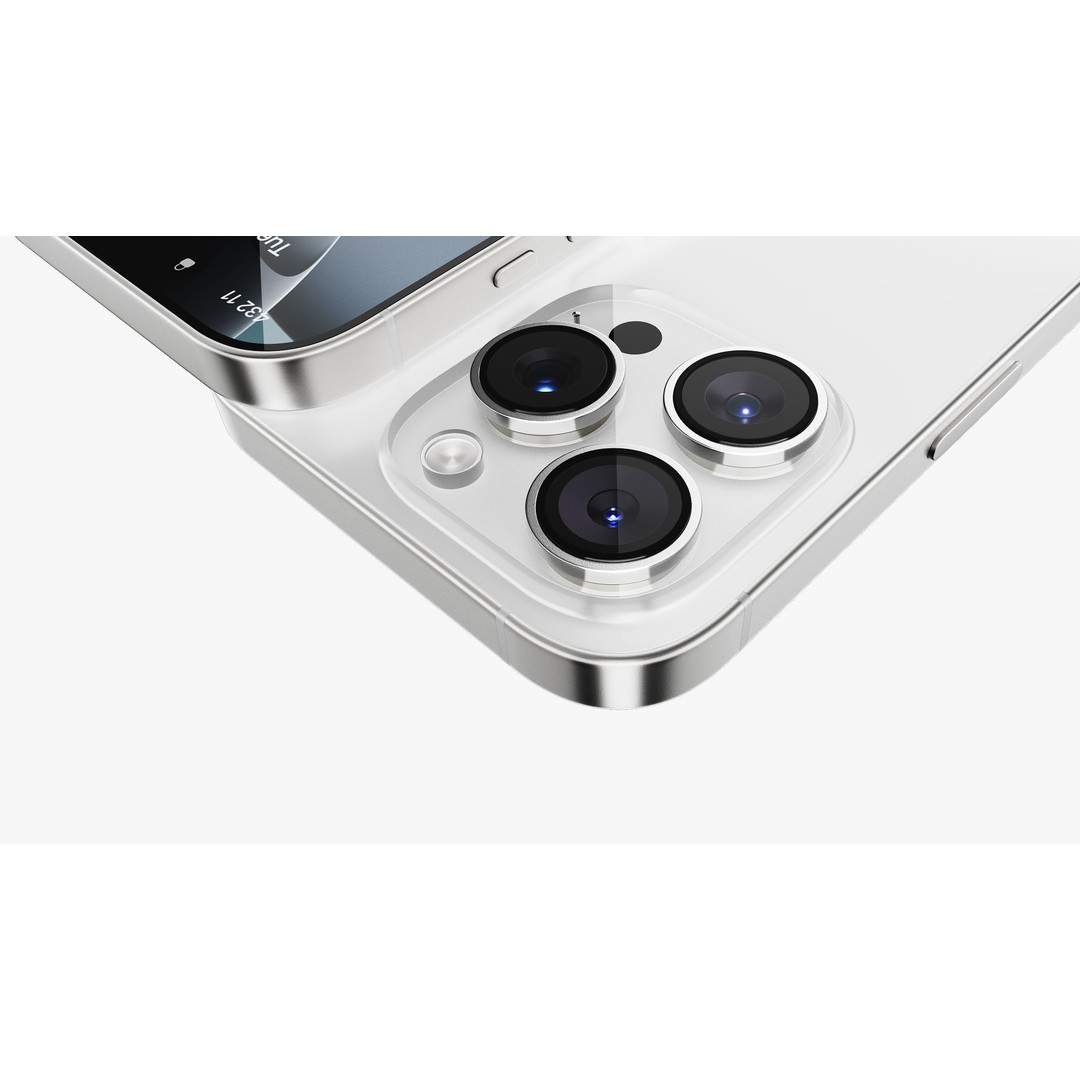 Apple iPhone 16 Pro 3D Model – High Poly PBR Asset, FBX & OBJ - View 16