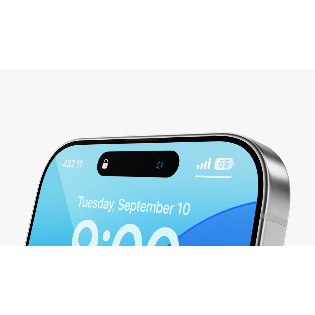 Apple iPhone 16 Pro 3D Model – High Poly PBR Asset, FBX & OBJ - View 17