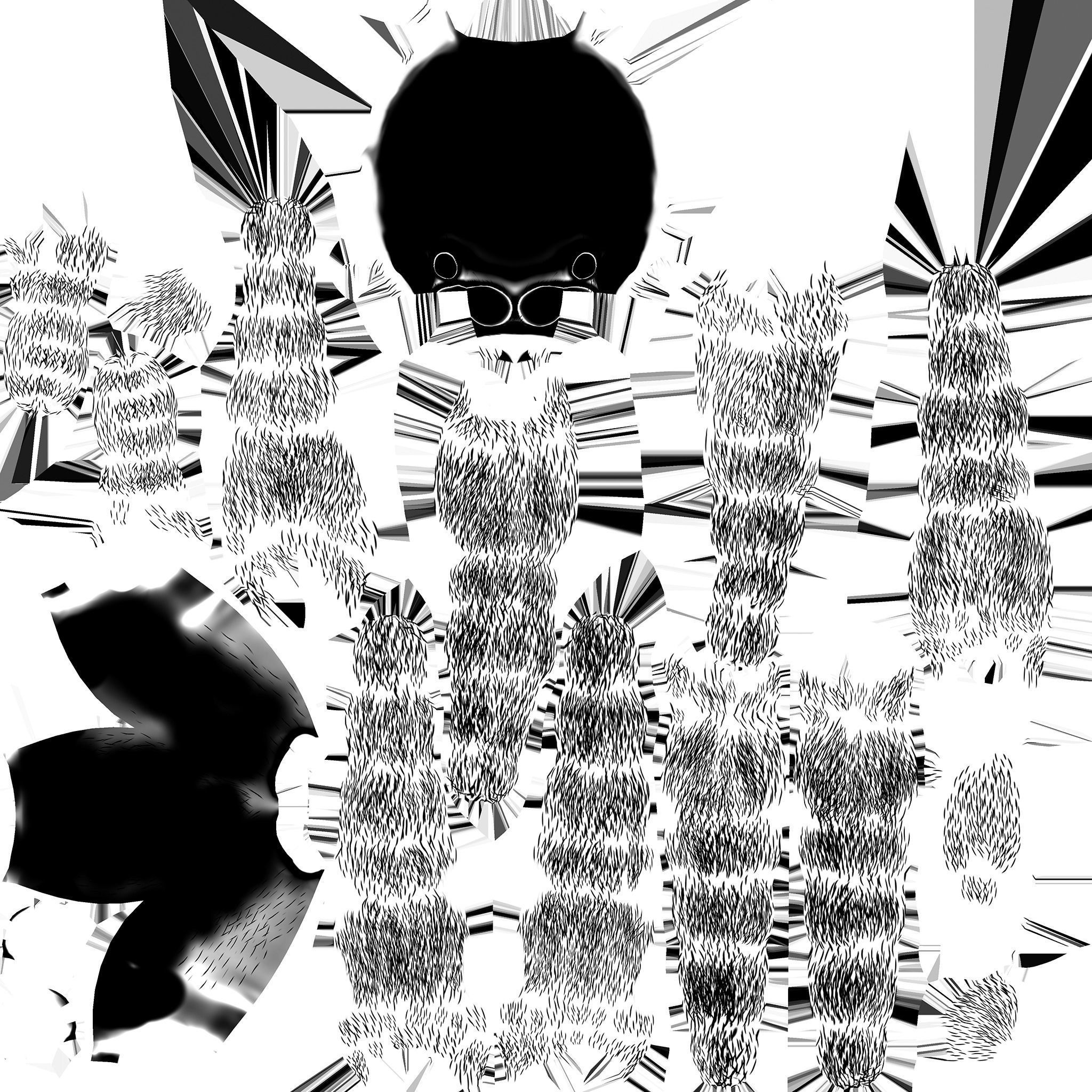 Jumping Spider - Low-Poly Game-Ready 3D Model