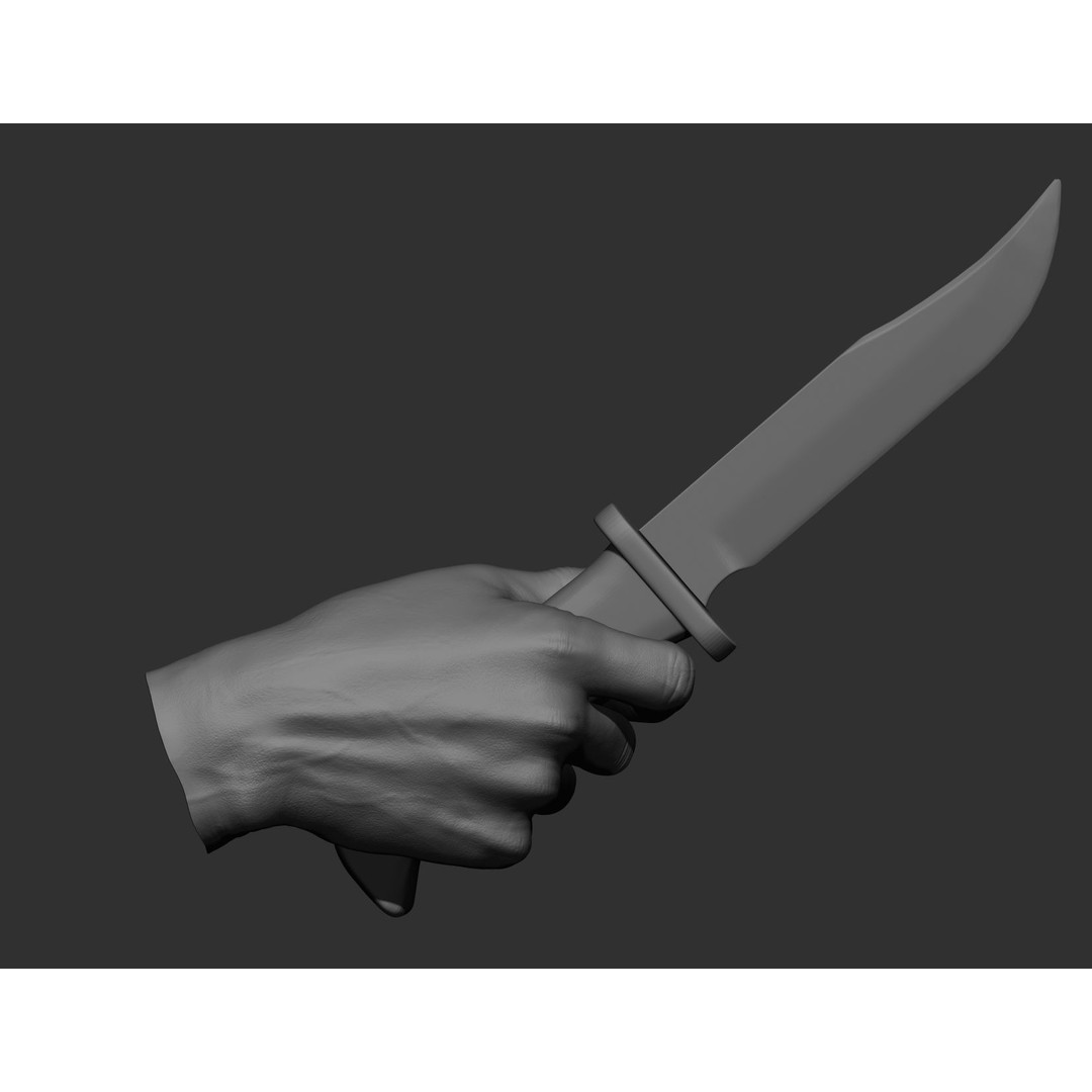 Realistic Male Hands 3D Model – High Poly Collection, FBX, OBJ - View 15