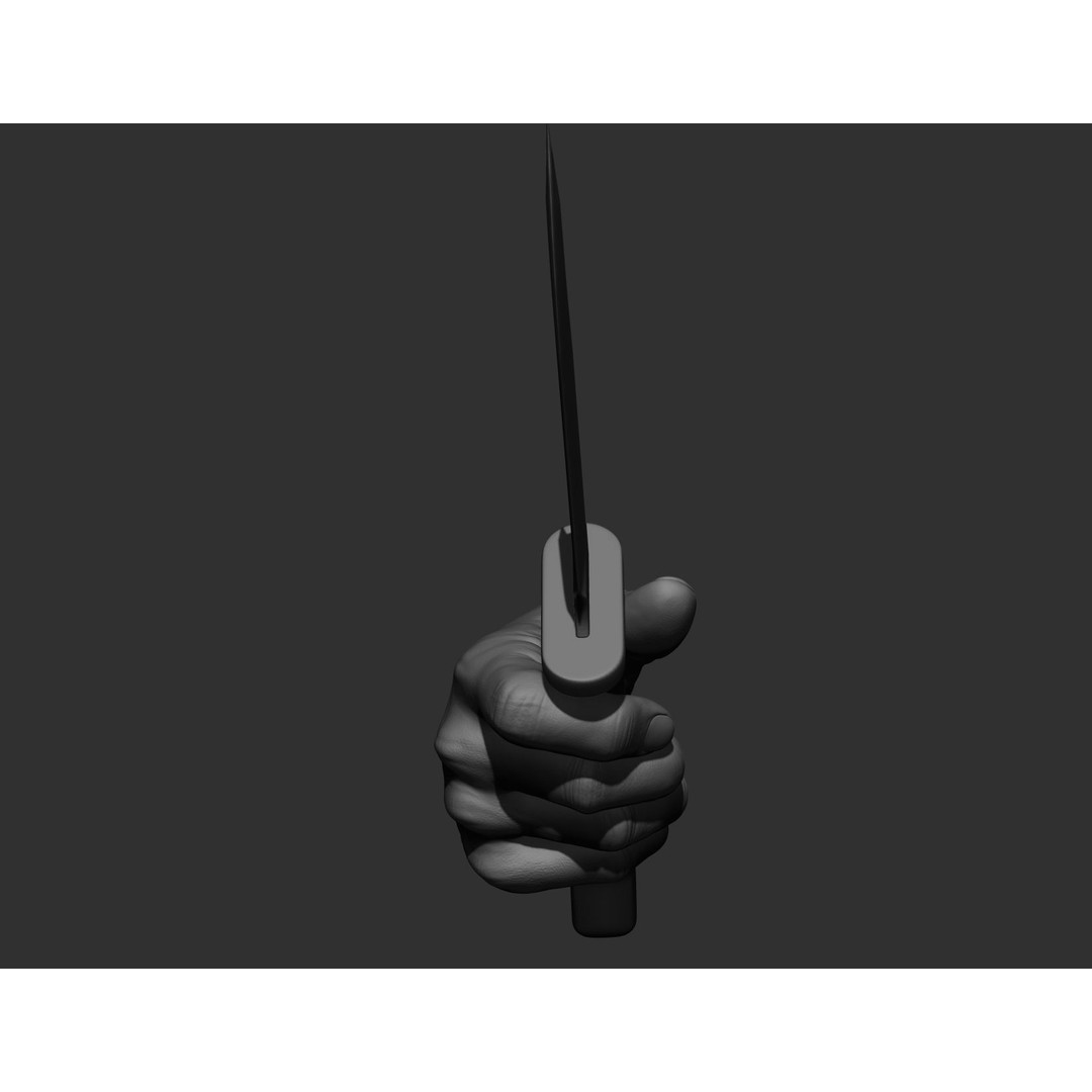 Realistic Male Hands 3D Model – High Poly Collection, FBX, OBJ - View 17