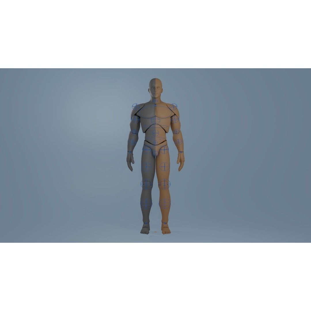 Rigged Dolls 3D Model – Low Poly Character with PBR Textures, FBX - View 33