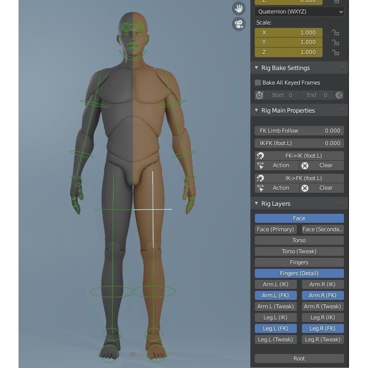 Rigged Dolls 3D Model – Low Poly Character with PBR Textures, FBX - View 38