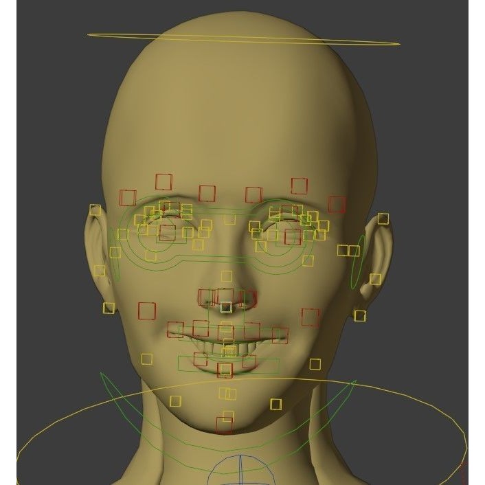 Rigged Dolls 3D Model – Low Poly Character with PBR Textures, FBX - View 42
