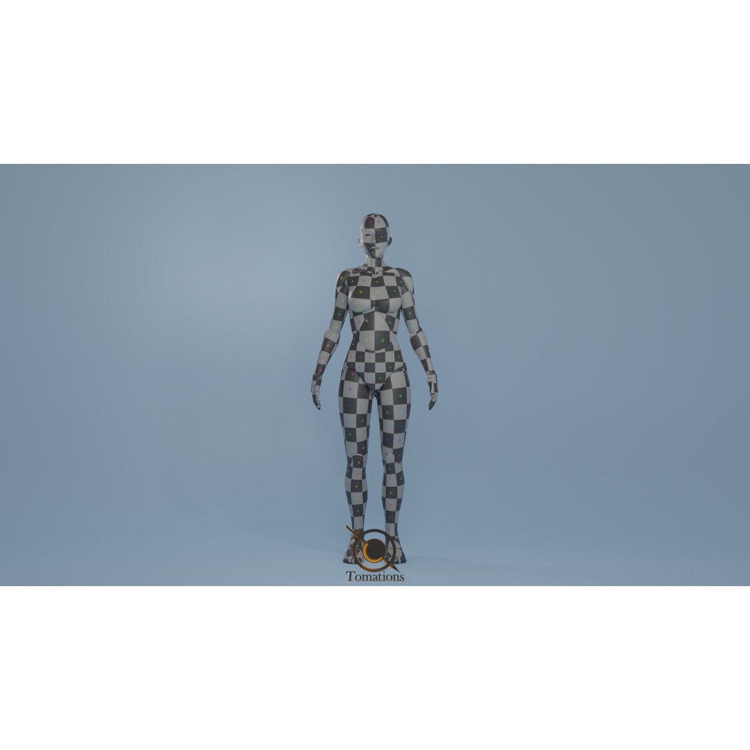 Rigged Dolls 3D Model – Low Poly Character with PBR Textures, FBX - View 44