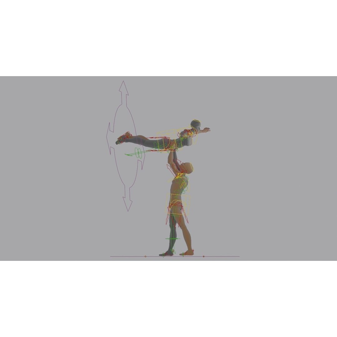 Rigged Dolls 3D Model – Low Poly Character with PBR Textures, FBX - View 5
