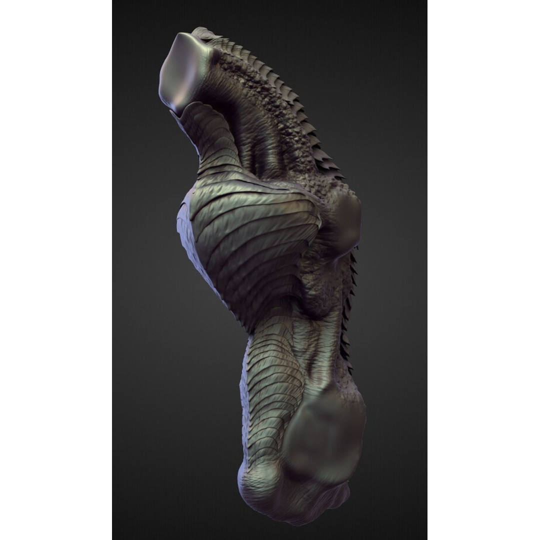 High Poly Torso 3D Model – Character Anatomy Sculpt Pack, Blender & OBJ - View 28