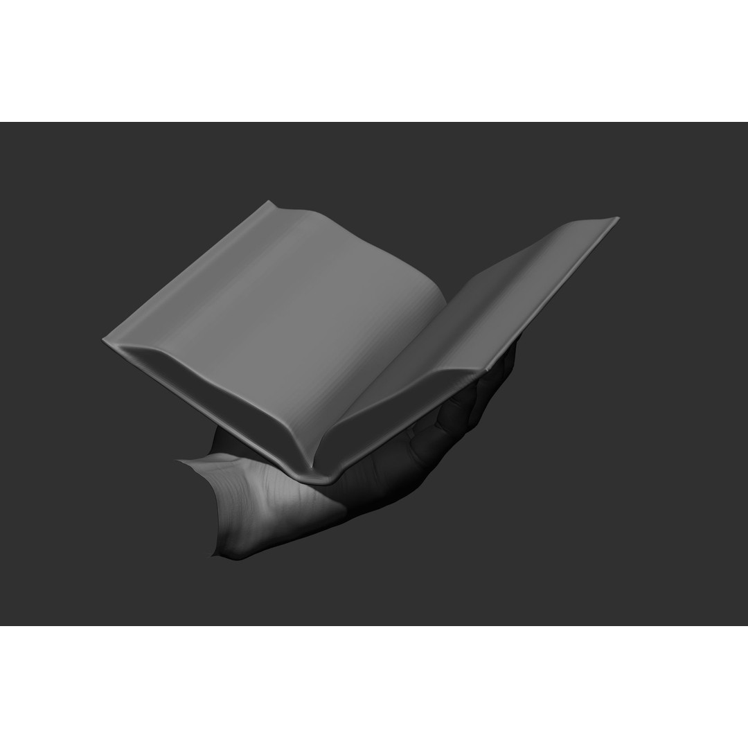 Male Hand Poses 3D Model – Realistic High Poly Collection, FBX & OBJ - View 37