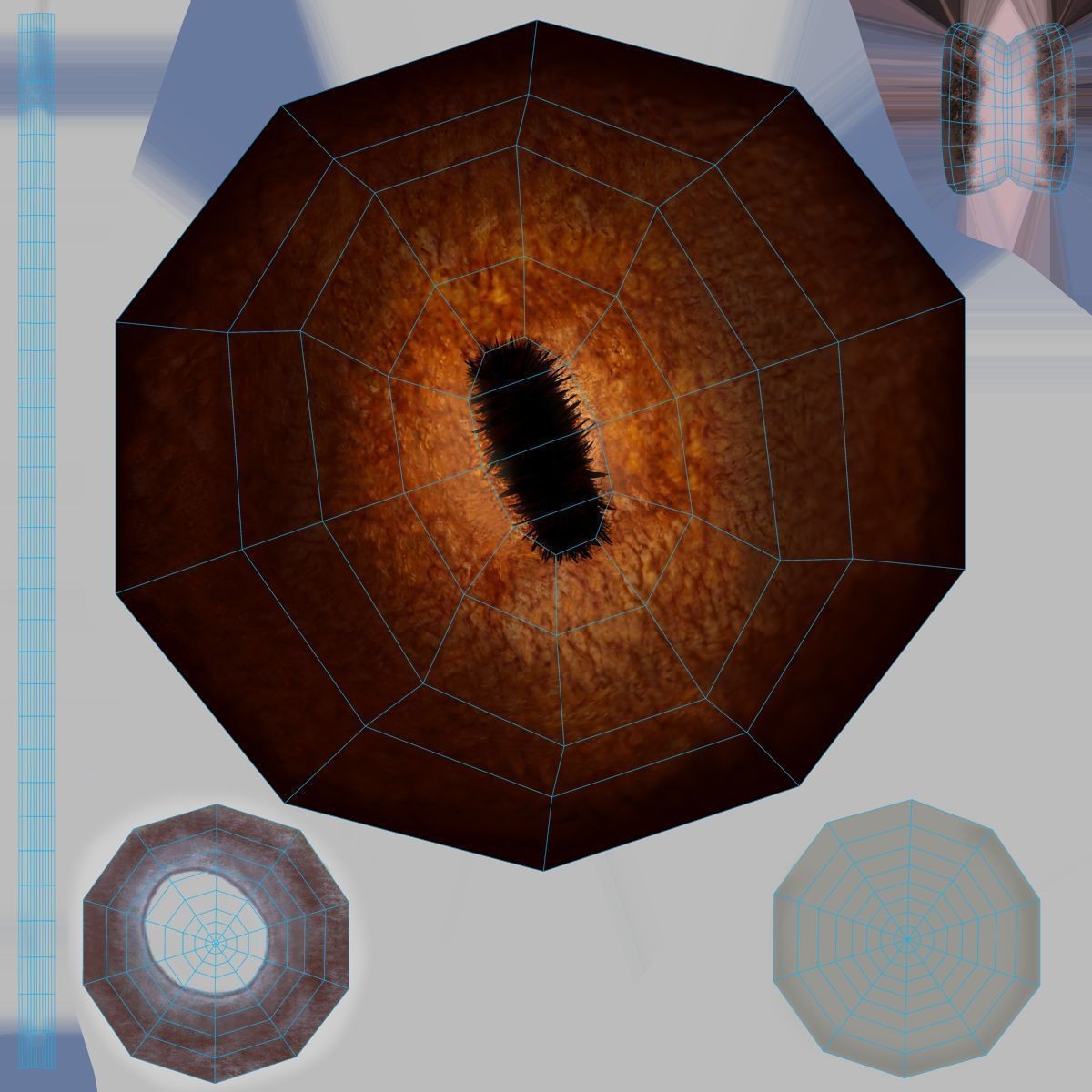 Brown Horse Animation - Game-Ready 3D Model - View 24