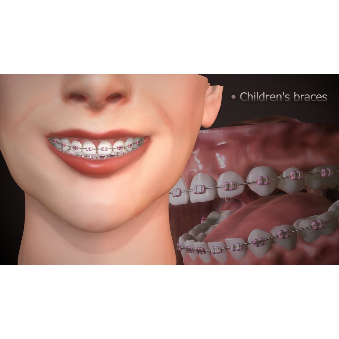 Great Teeth Collection 3D Model – Low-Poly Character Mouth, FBX & OBJ - View 25