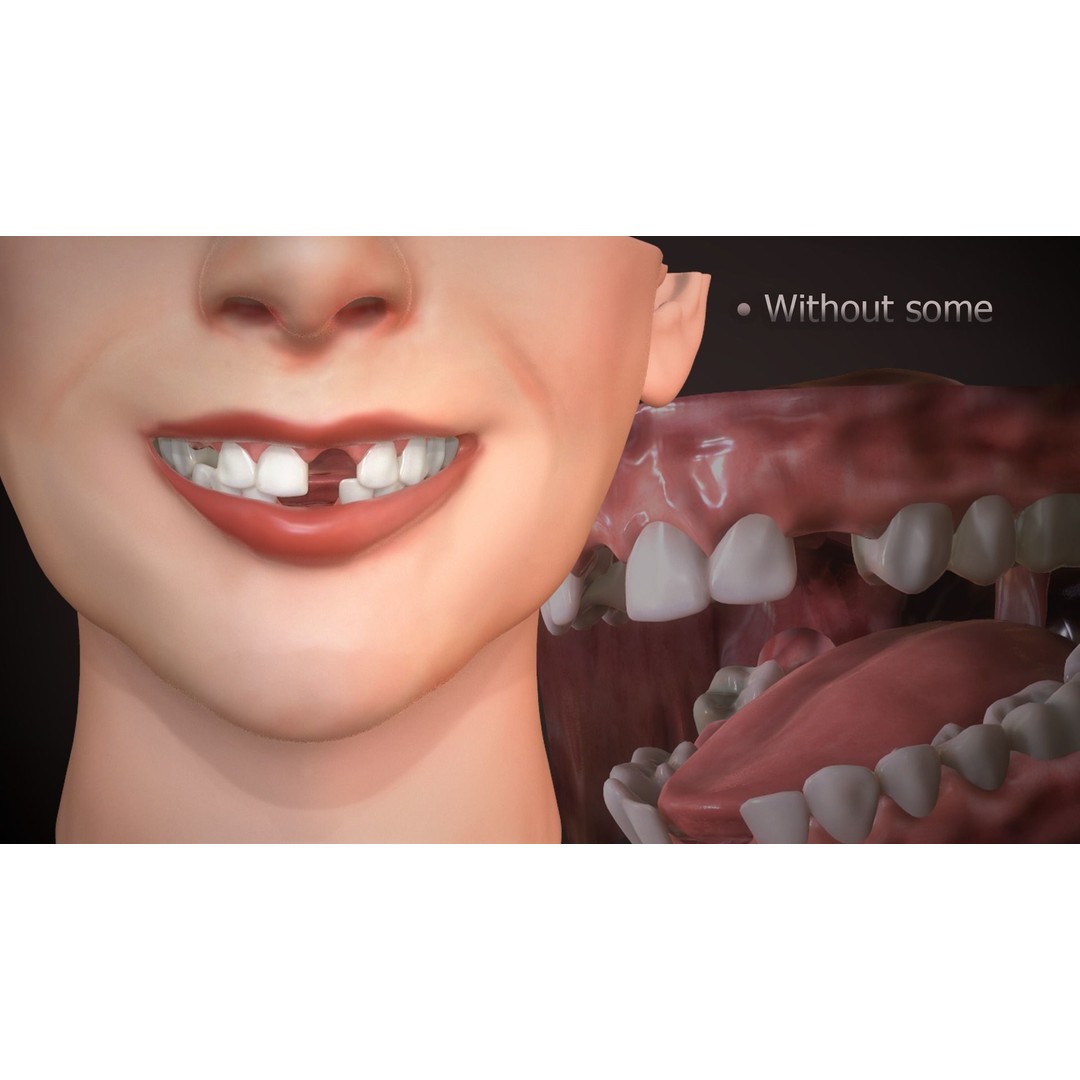 Great Teeth Collection 3D Model – Low-Poly Character Mouth, FBX & OBJ - View 32