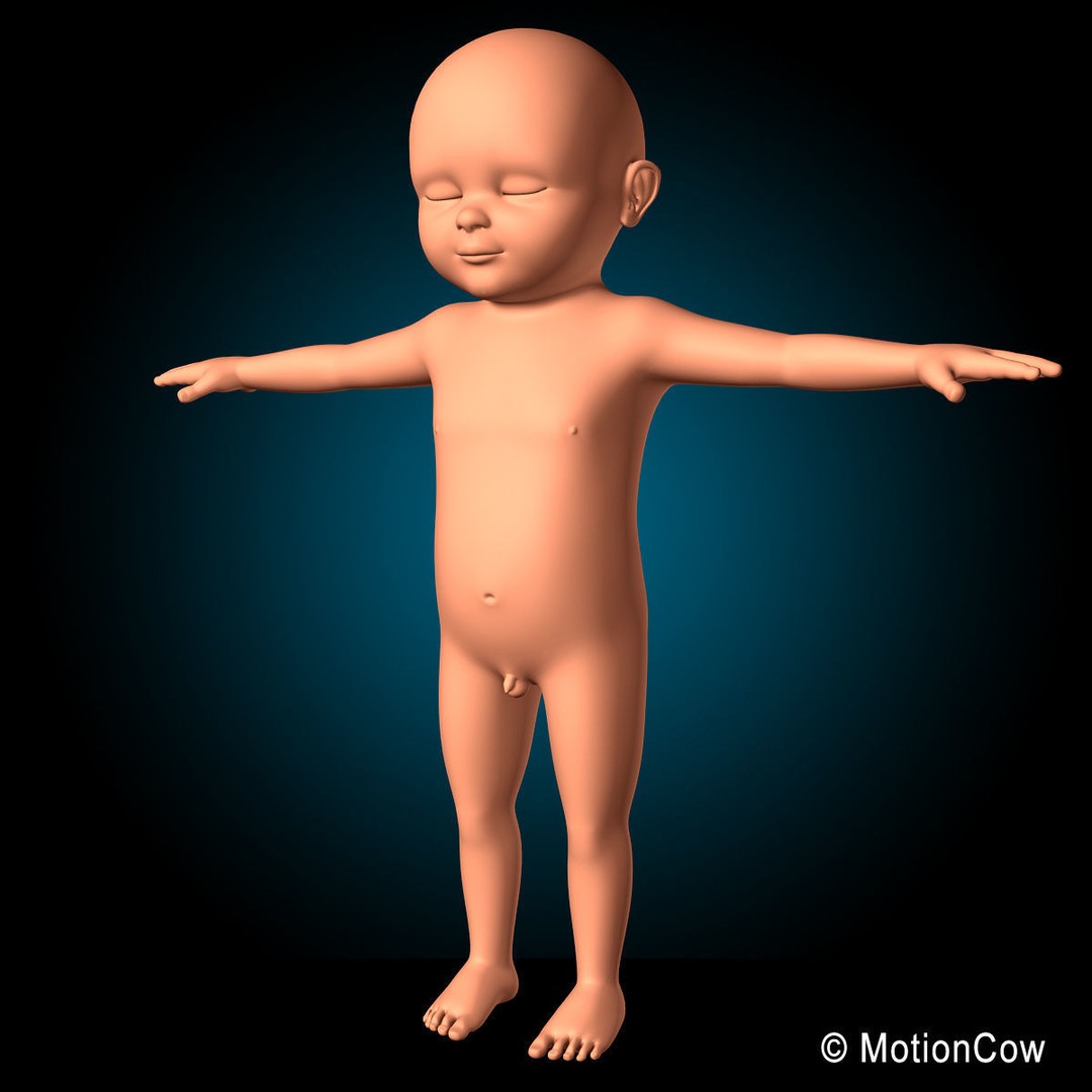 Pregnant Woman 3D Model – Detailed Anatomy with Fetus and Placenta, Rigged - View 21