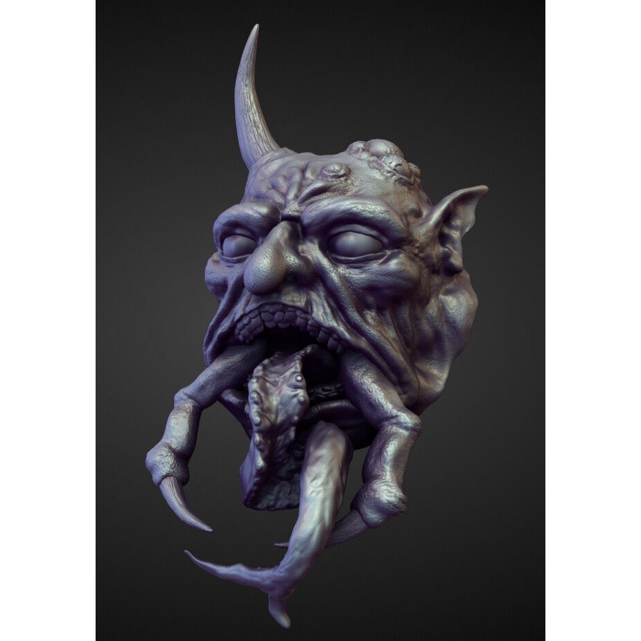 High Poly Heads 3D Model – Character Anatomy Pack for Blender - View 12