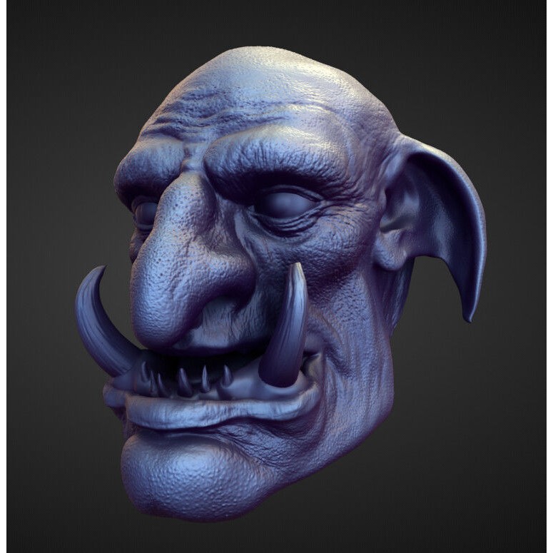 High Poly Heads 3D Model – Character Anatomy Pack for Blender - View 16