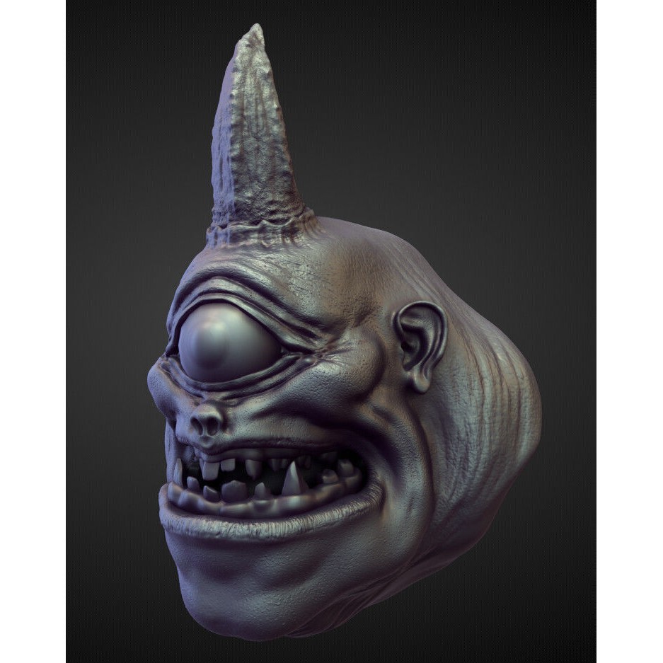 High Poly Heads 3D Model – Character Anatomy Pack for Blender - View 19