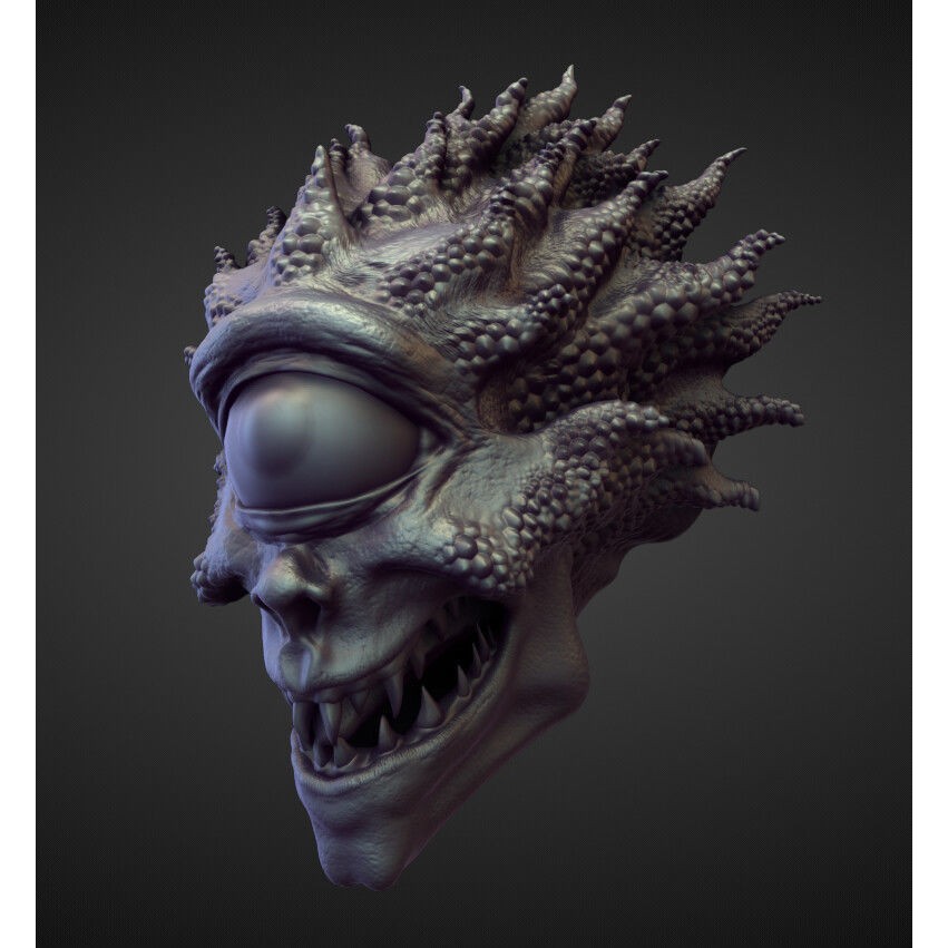 High Poly Heads 3D Model – Character Anatomy Pack for Blender - View 25