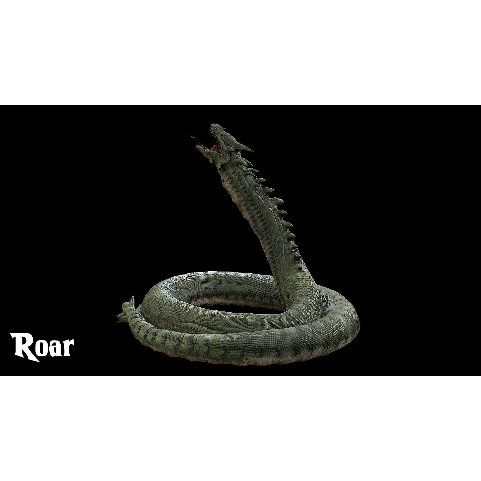 The Wyrm - Low-Poly Game-Ready 3D Model - View 16