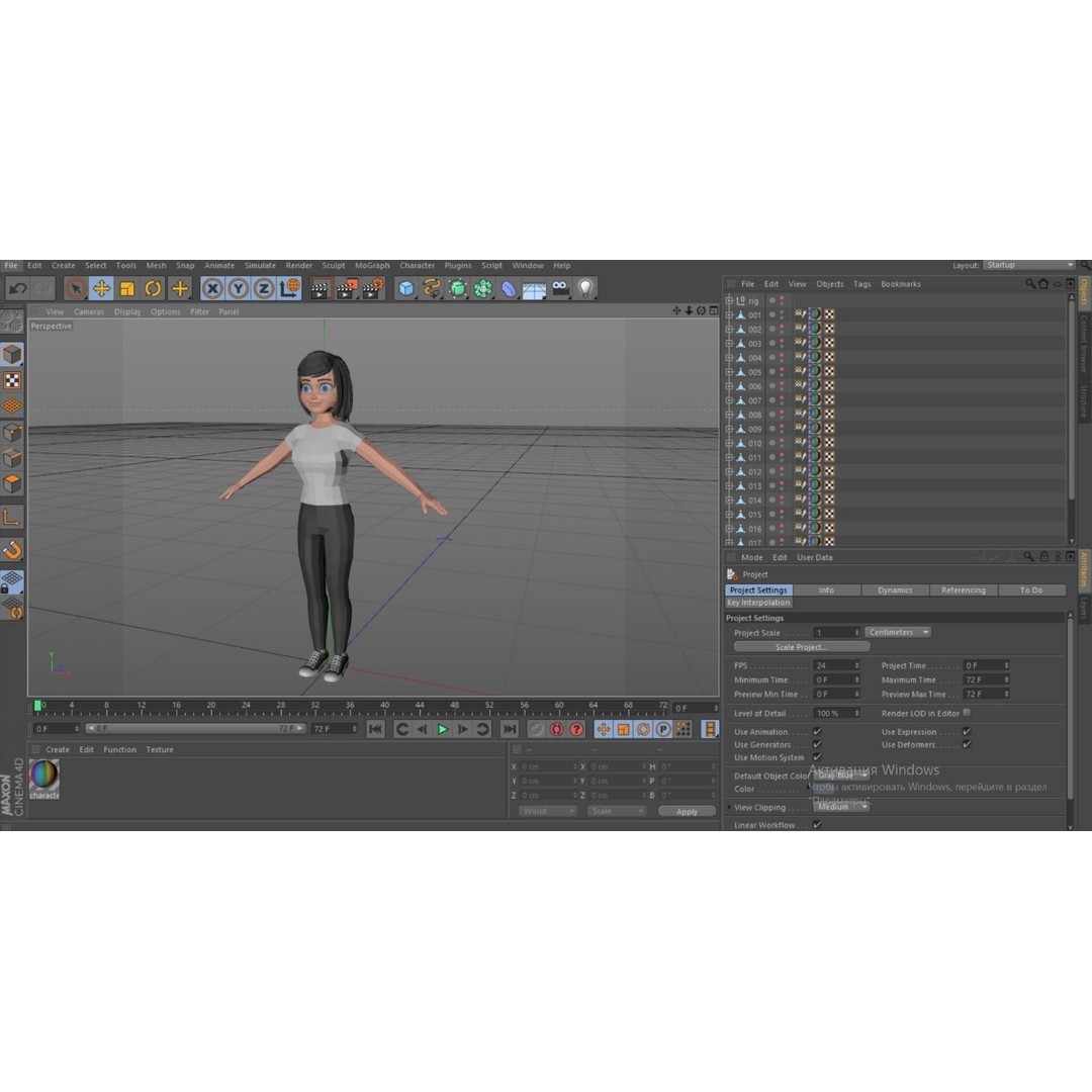 Cartoon Character 3D Models – Low Poly Rigged Set for Games, FBX, OBJ - View 13