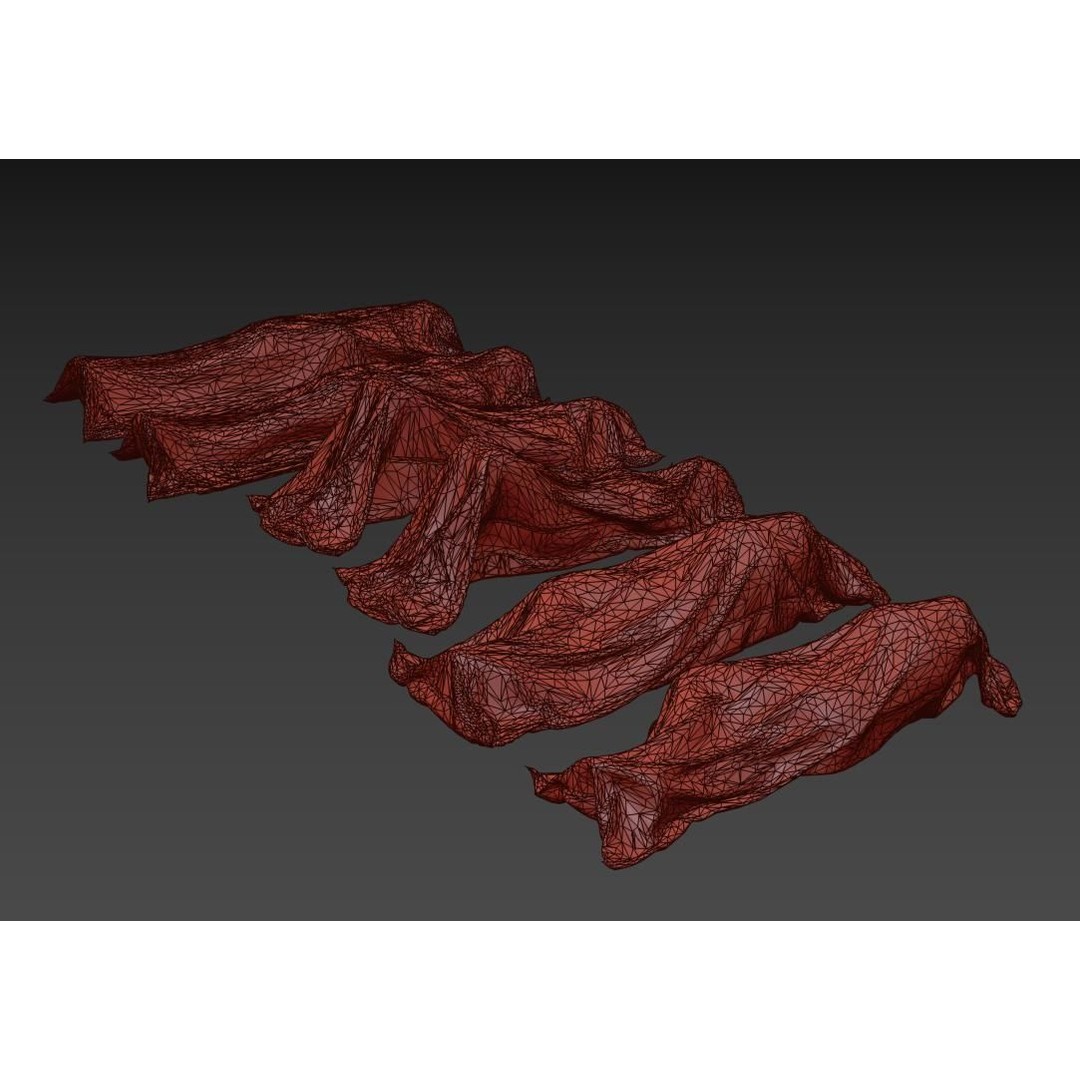 Bodybags 3D Model – Low Poly Game Asset, PBR Textures, FBX - View 15