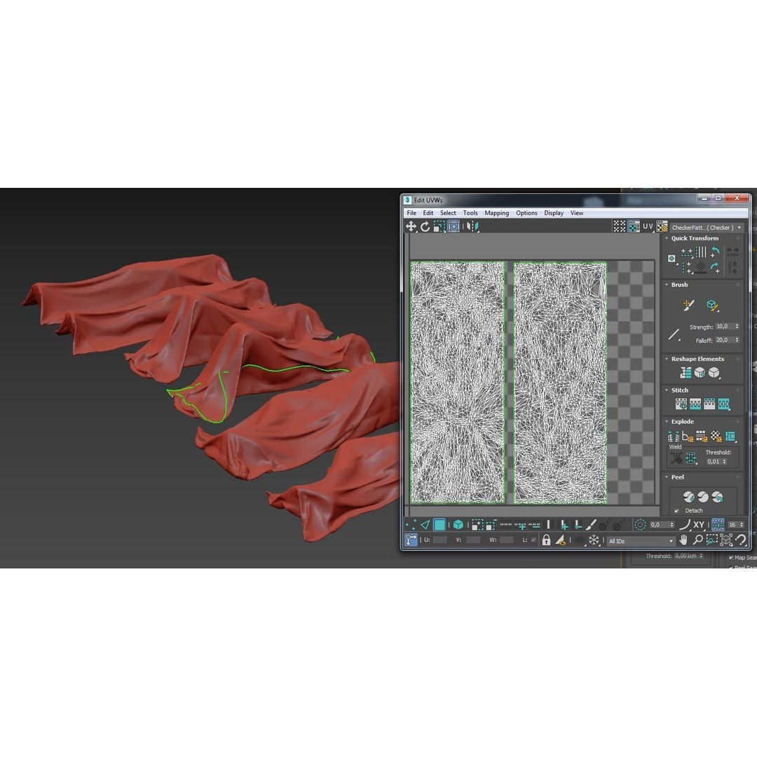 Bodybags 3D Model – Low Poly Game Asset, PBR Textures, FBX - View 17