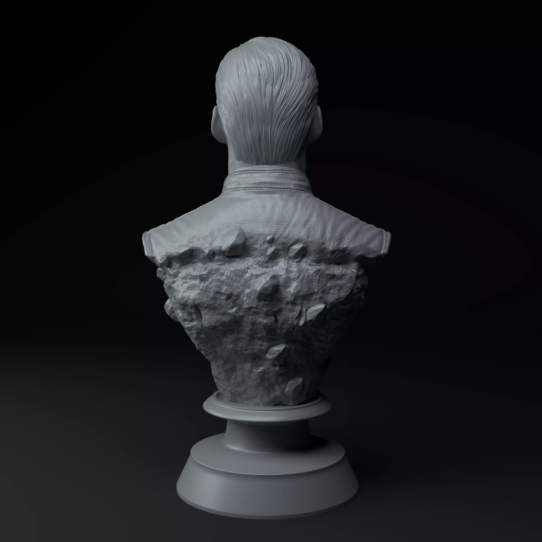 Max Verstappen 3D Model – Premium Bust for 3D Printing, STL - View 6
