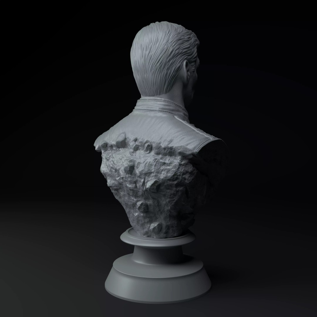 Max Verstappen 3D Model – Premium Bust for 3D Printing, STL - View 7