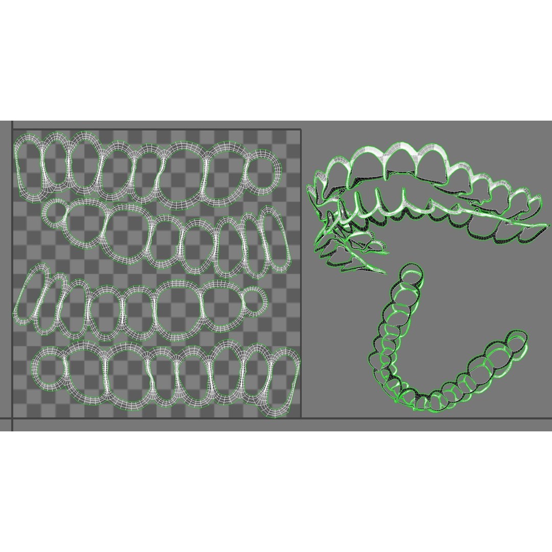 High Poly Mouth 3D Model – Realistic Anatomy Asset, OBJ + STL - View 17