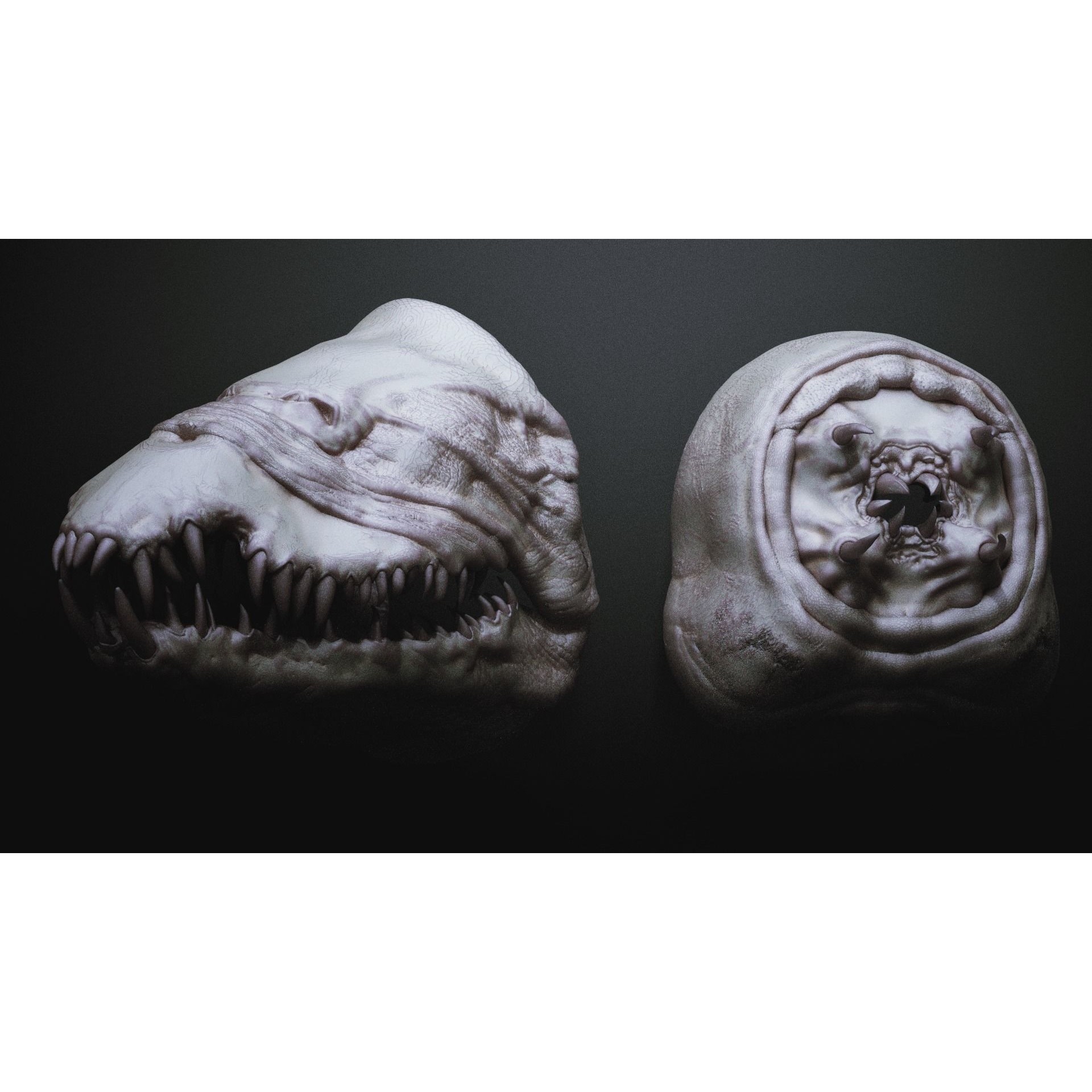 Monster Mouths - High-Poly 3D Model - View 12