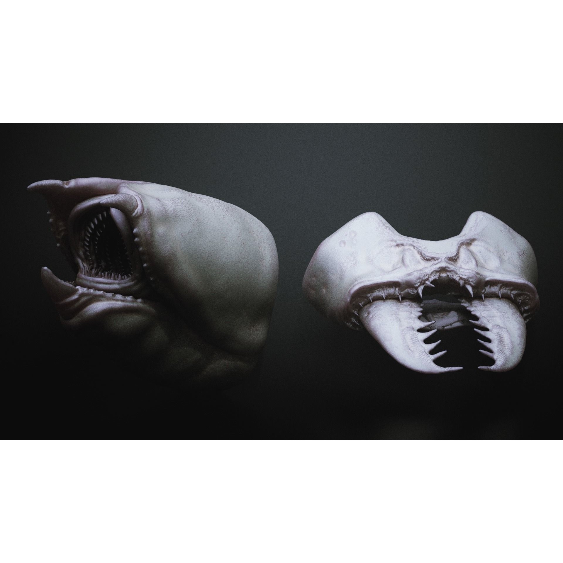 Monster Mouths - High-Poly 3D Model - View 13