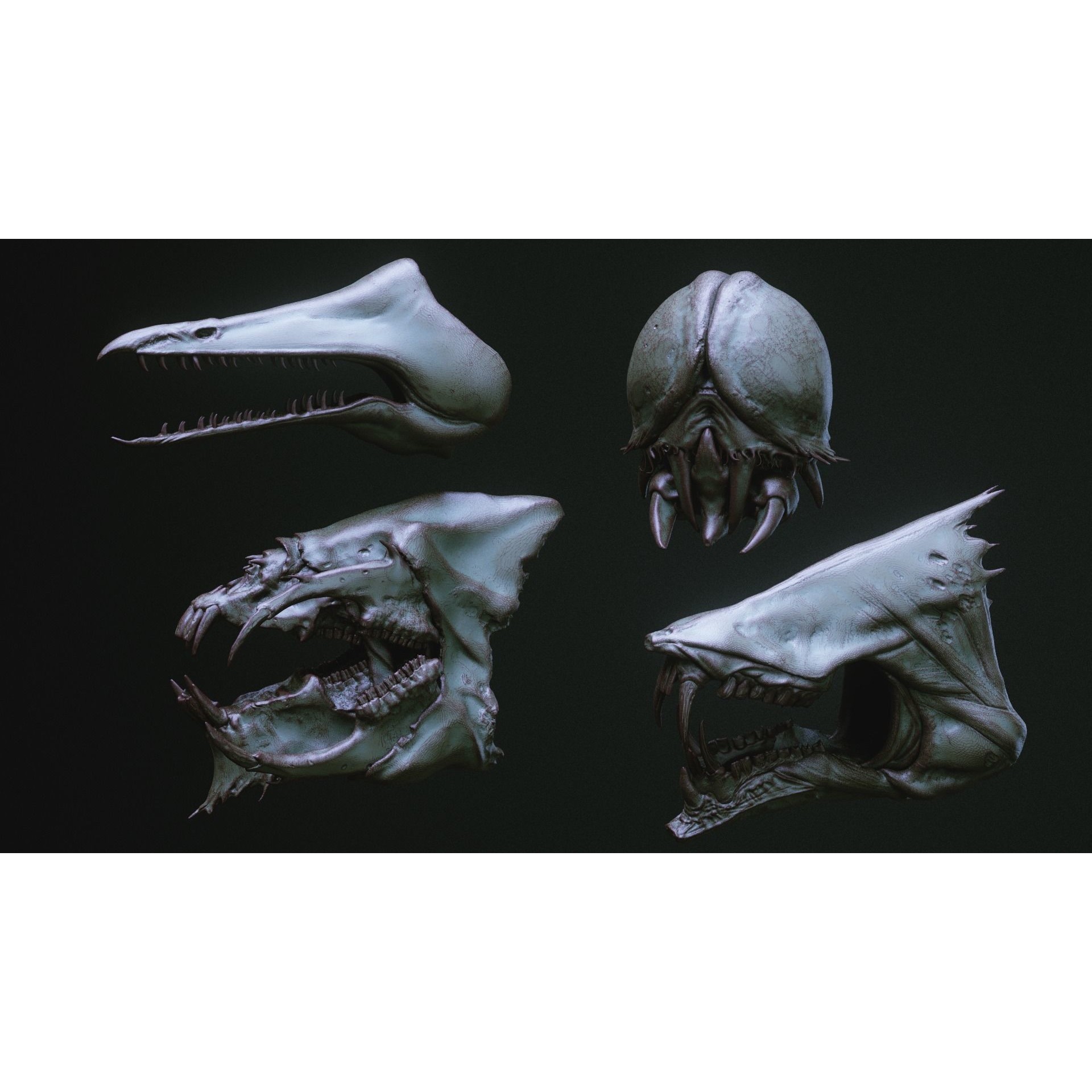 Monster Mouths - High-Poly 3D Model - View 29