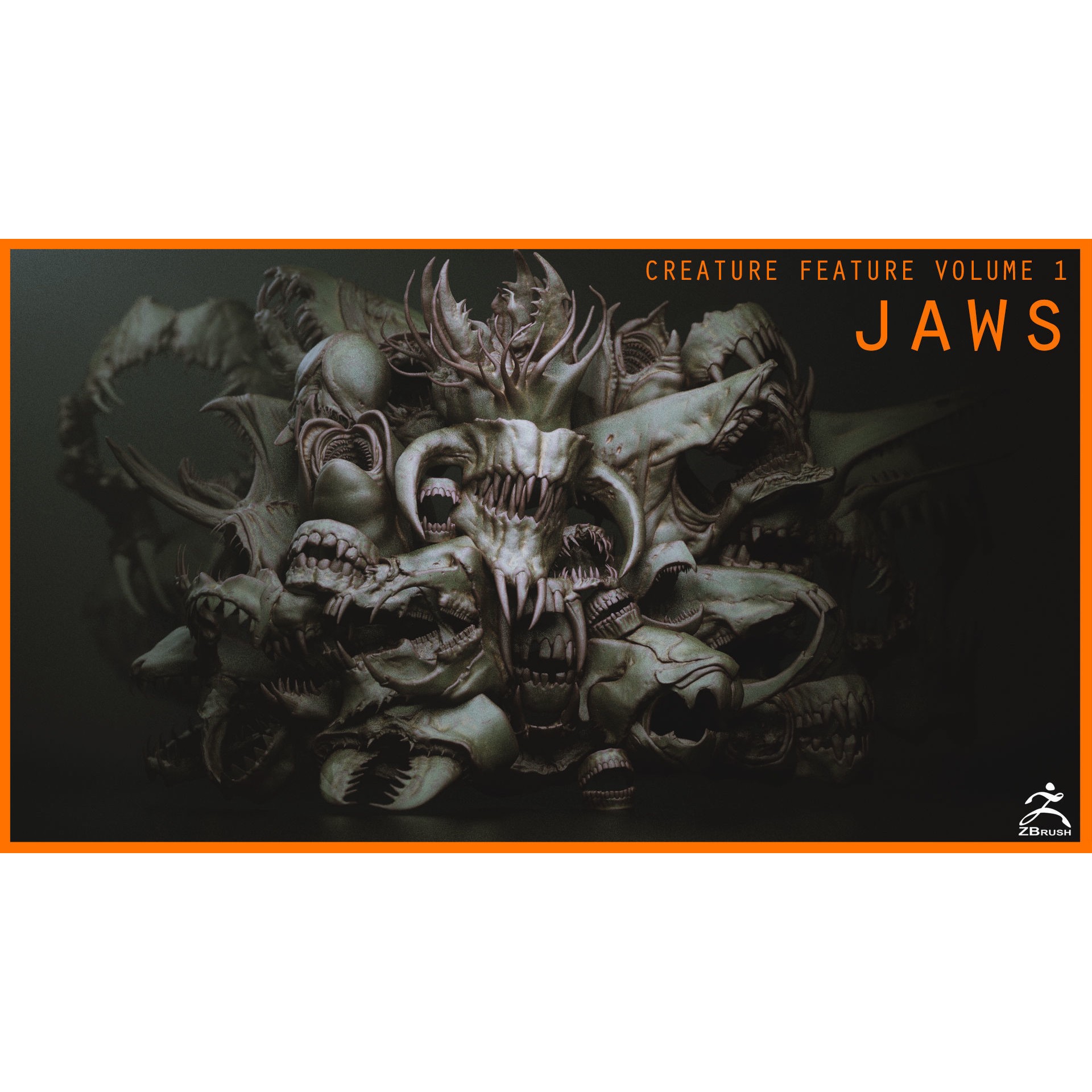 Monster Mouths - High-Poly 3D Model - View 3