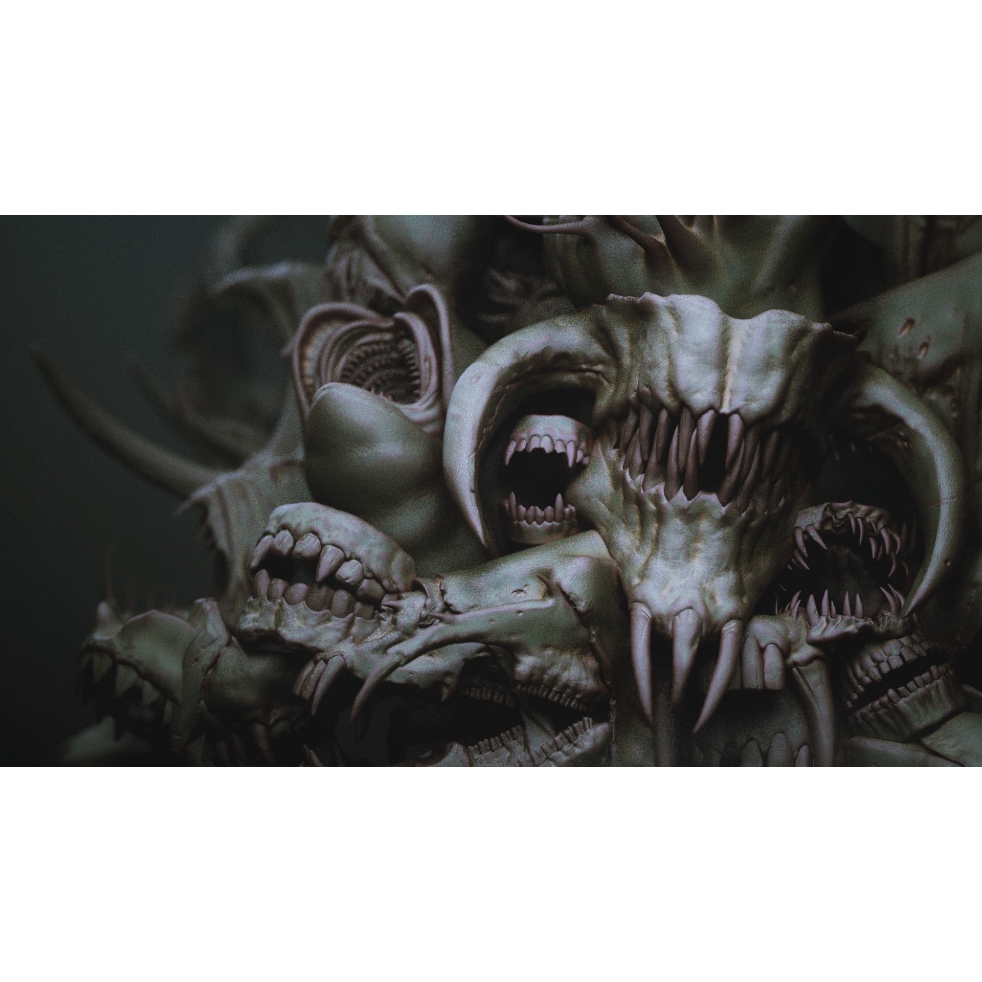 Monster Mouths - High-Poly 3D Model - View 5