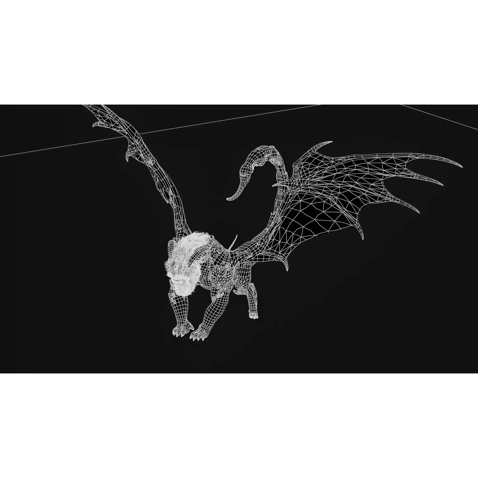 Manticore - Low-Poly Game-Ready 3D Model - View 18