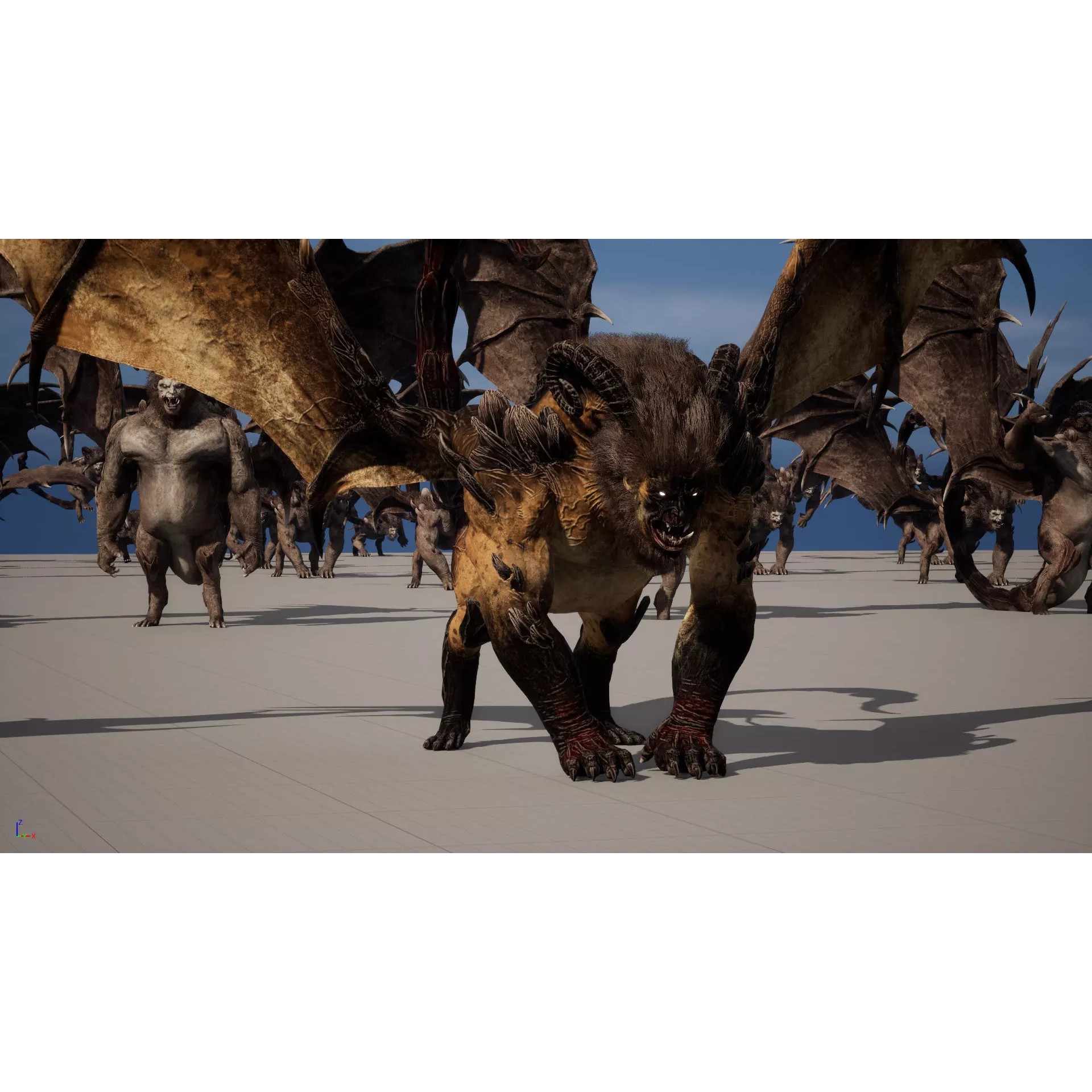 Manticore - Low-Poly Game-Ready 3D Model - View 25