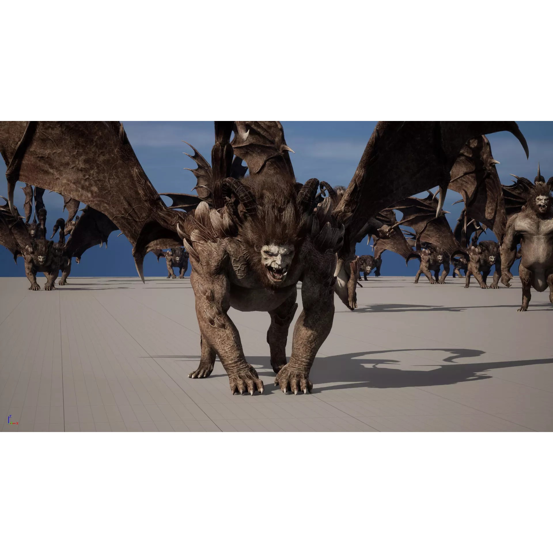 Manticore - Low-Poly Game-Ready 3D Model - View 26