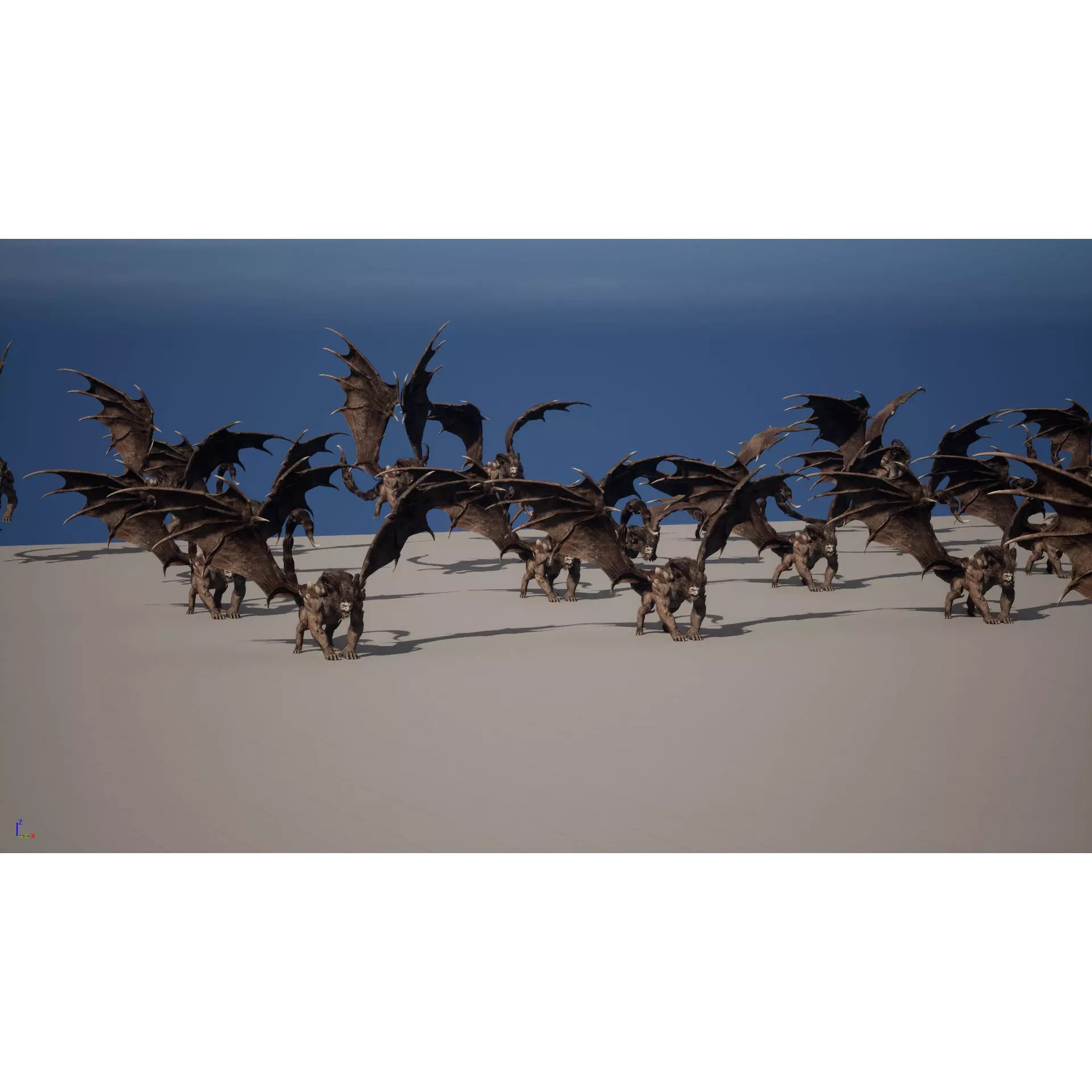 Manticore - Low-Poly Game-Ready 3D Model - View 28