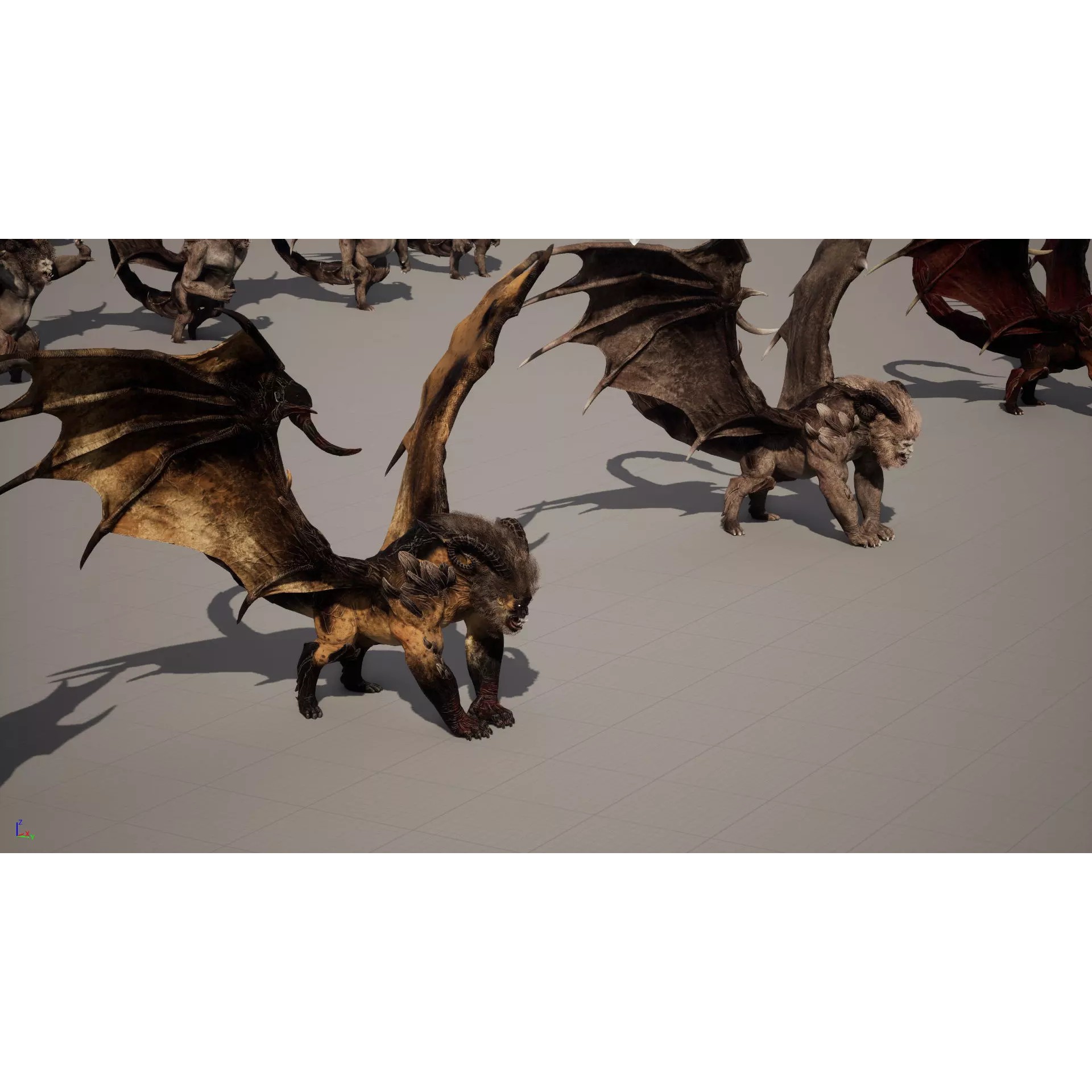 Manticore - Low-Poly Game-Ready 3D Model - View 31